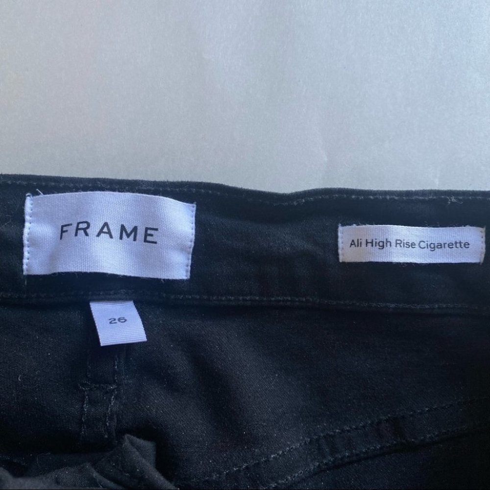 Frame | Ali High Rise‎ Cigarette Stirrup - Picture 8 of 10
